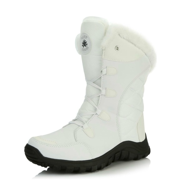 Lace-Up Fur Snow Boots - Picture 3 of 12